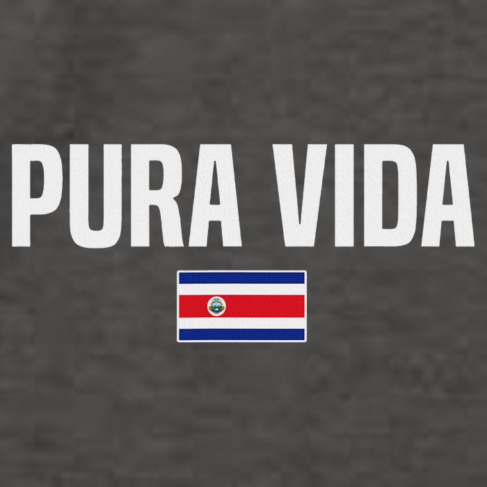 Pura Vida Costa Rican Slang Costa Rica Flag Vector Backpack