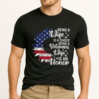 Patriotic Veterans Day Being A Veterans Wife Is An Honor Cooling Performance Crew T-Shirt