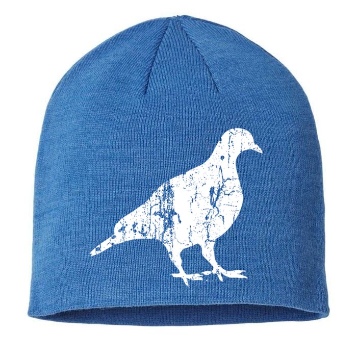 Pigeon Vintage Design Gift Pigeon Print Gift Sustainable Beanie