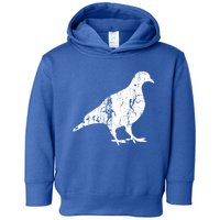 Pigeon Vintage Design Gift Pigeon Print Gift Toddler Hoodie