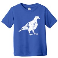 Pigeon Vintage Design Gift Pigeon Print Gift Toddler T-Shirt