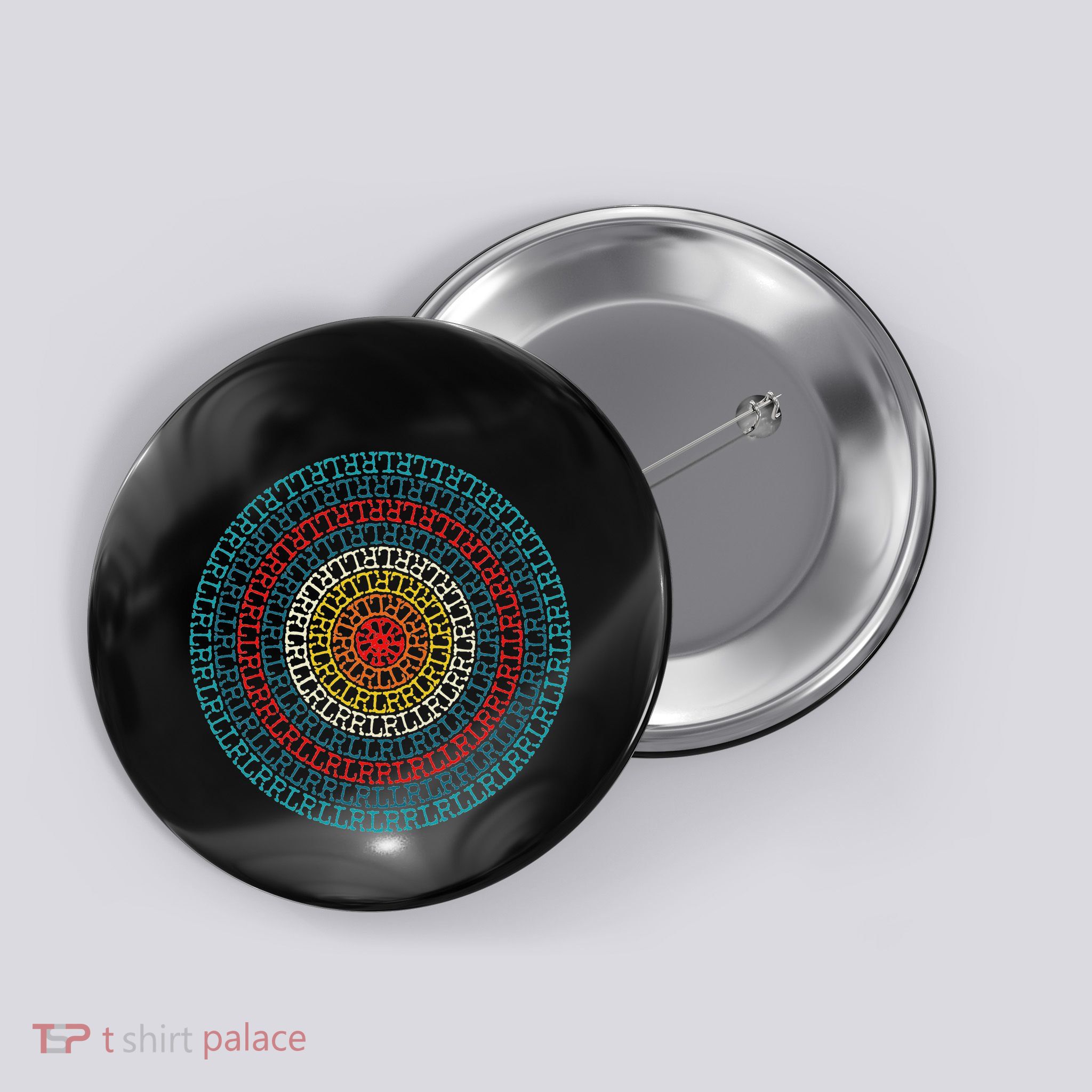 Paradiddle Variations Drummer Button