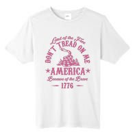 Patriotic Vintage Dont Tread On Me Snake Tall Fusion ChromaSoft Performance T-Shirt