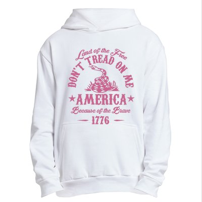 Patriotic Vintage Dont Tread On Me Snake Urban Pullover Hoodie