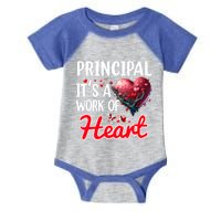 Principal Valentines Day Gift Appreciation School Principal Cute Gift Infant Baby Jersey Bodysuit