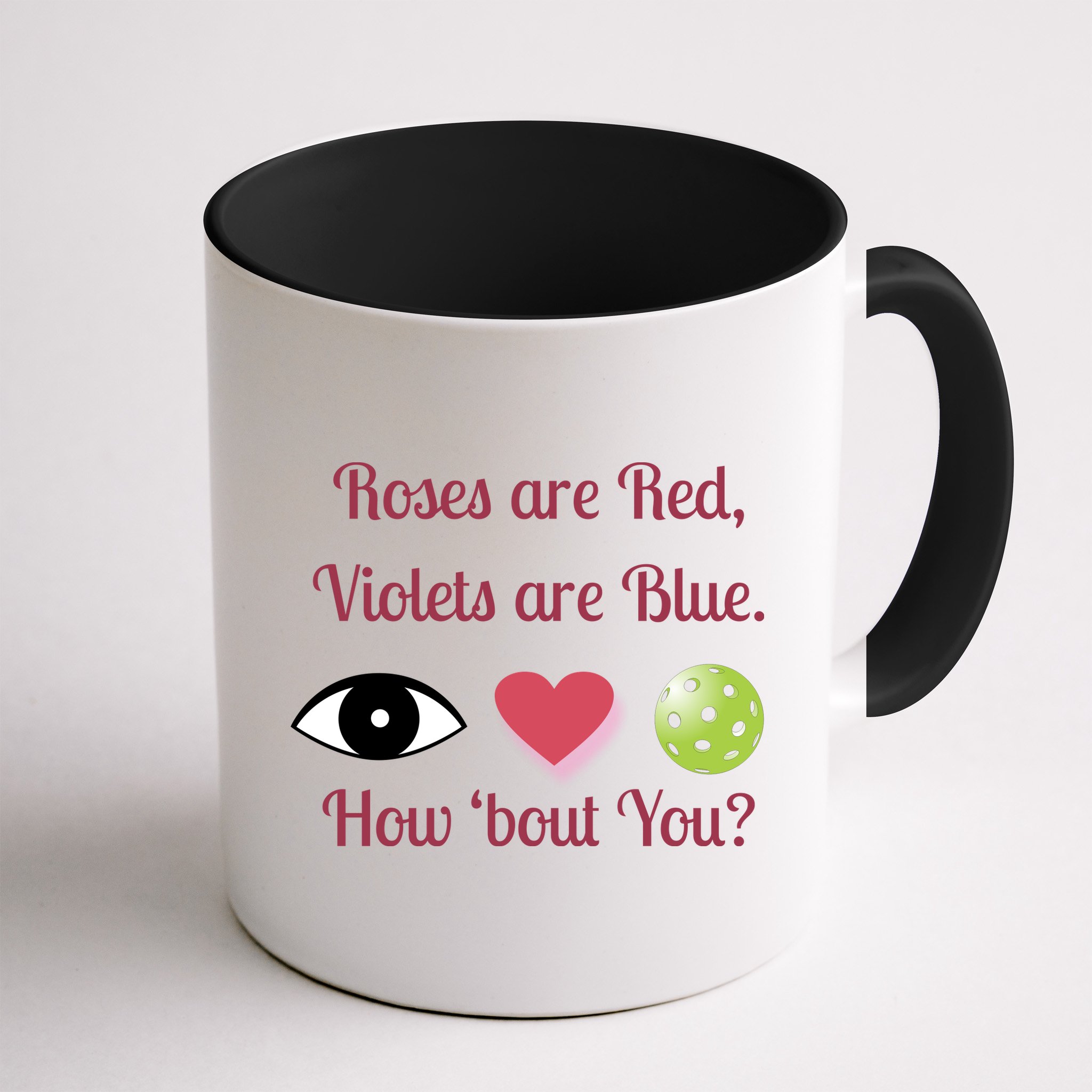 Pickleball Valentines Day, Fun Pickleball, Pickleball Heart Mug