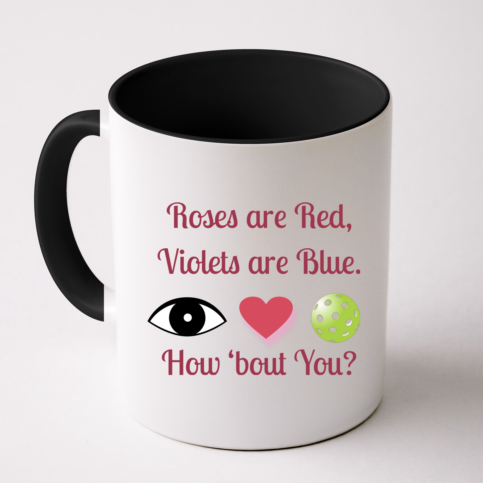 Pickleball Valentines Day, Fun Pickleball, Pickleball Heart Mug
