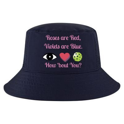 Pickleball Valentines Day, Fun Pickleball, Pickleball Heart Cool Comfort Performance Bucket Hat