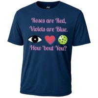 Pickleball Valentines Day, Fun Pickleball, Pickleball Heart Cooling Performance Crew T-Shirt