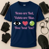 Pickleball Valentines Day, Fun Pickleball, Pickleball Heart Cooling Performance Crew T-Shirt