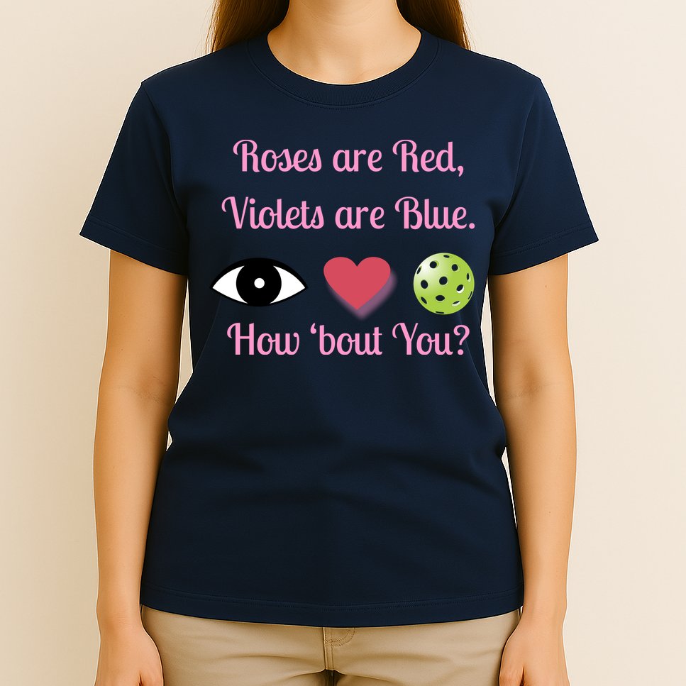 Pickleball Valentines Day, Fun Pickleball, Pickleball Heart T-Shirt