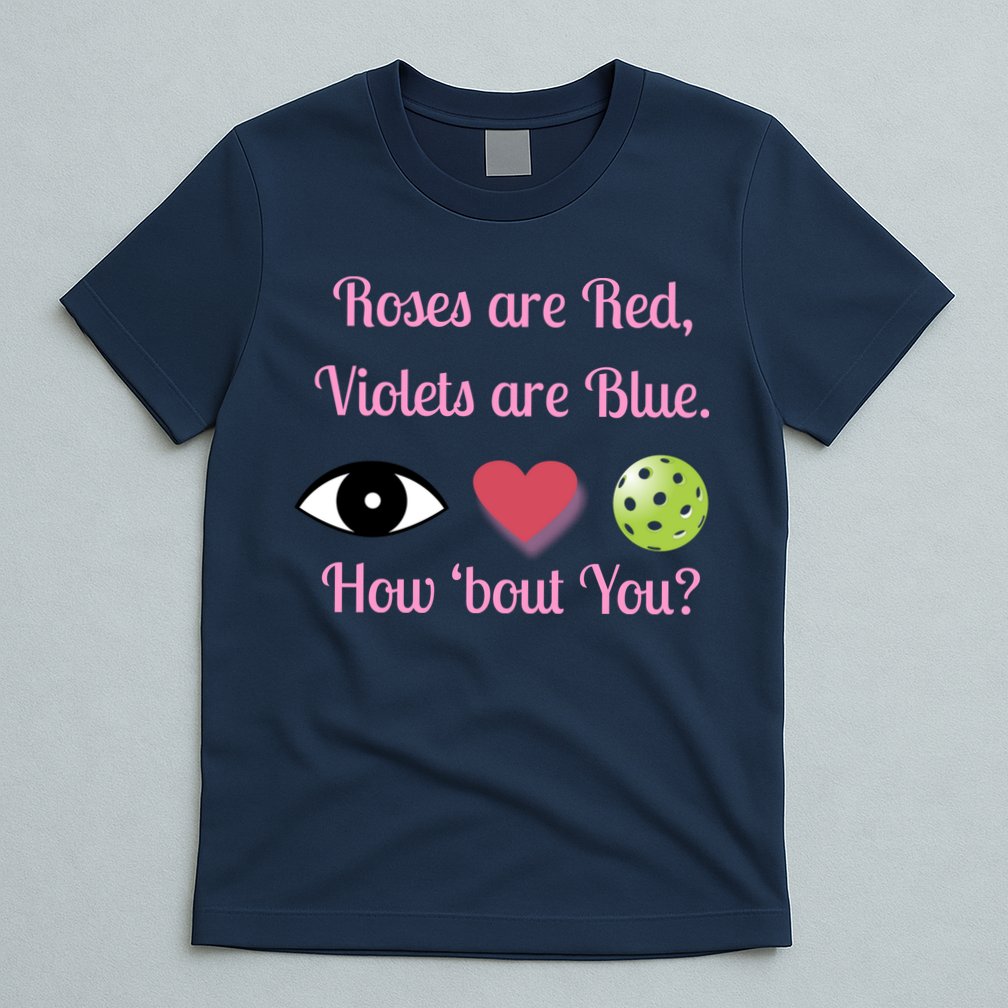 Pickleball Valentines Day, Fun Pickleball, Pickleball Heart T-Shirt