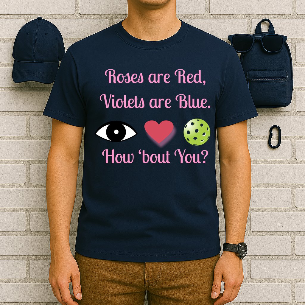 Pickleball Valentines Day, Fun Pickleball, Pickleball Heart T-Shirt