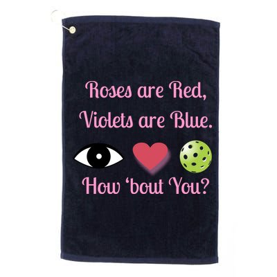 Pickleball Valentines Day, Fun Pickleball, Pickleball Heart Golf Towel