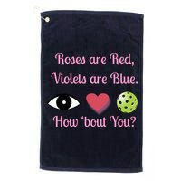 Pickleball Valentines Day, Fun Pickleball, Pickleball Heart Golf Towel