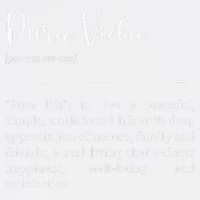 Pura Vida Definition In White Typographic Garment-Dyed Sweatshirt