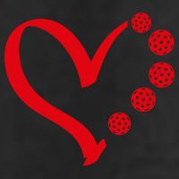 Pickleball Valentine Day Heart Pickleball Cool Comfort Performance Bucket Hat