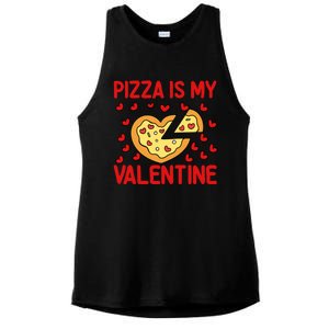 Pizza Valentines Day Heart Party Custom For Adults Cool Gift Ladies PosiCharge Tri-Blend Wicking Tank