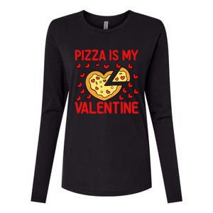 Pizza Valentines Day Heart Party Custom For Adults Cool Gift Womens Cotton Relaxed Long Sleeve T-Shirt