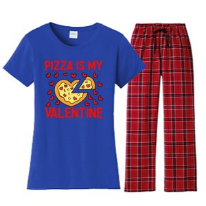 Pizza Valentines Day Heart Party Custom For Adults Cool Gift Women's Flannel Pajama Set