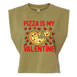 Pizza Valentines Day Heart Party Custom For Adults Cool Gift Garment-Dyed Women's Muscle Tee