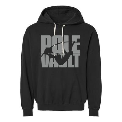 Pole Vault Design for Pole Vaulter Graphic Pole Vault Garment-Dyed Fleece Hoodie