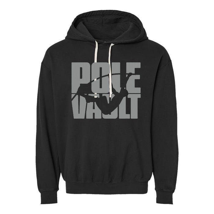 Pole Vault Design for Pole Vaulter Graphic Pole Vault Garment-Dyed Fleece Hoodie
