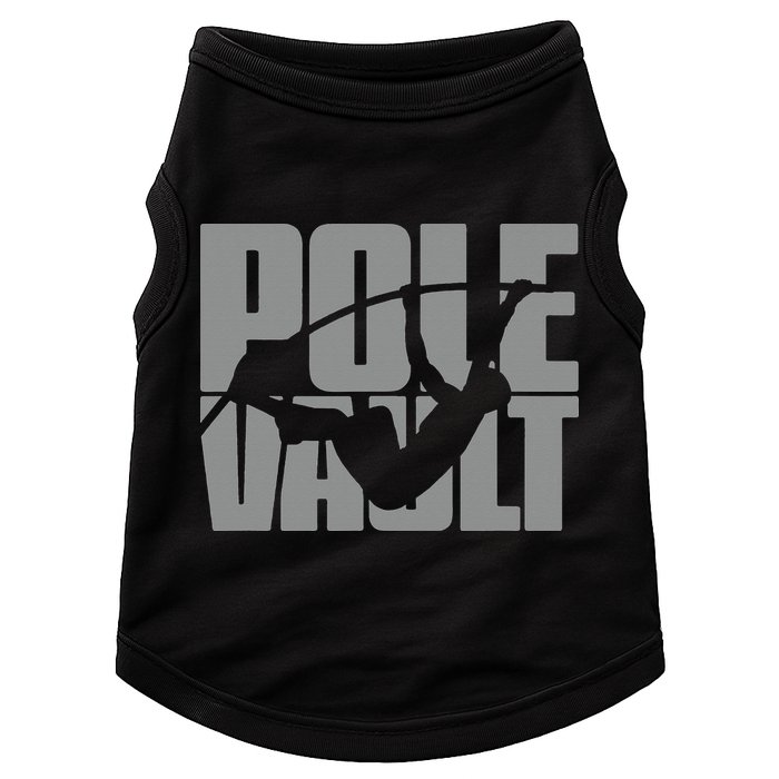 Pole Vault Design for Pole Vaulter Graphic Pole Vault Doggie Tank