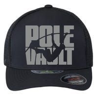 Pole Vault Design for Pole Vaulter Graphic Pole Vault Flexfit Unipanel Trucker Cap