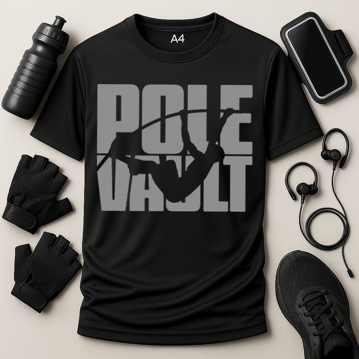 Pole Vault Design for Pole Vaulter Graphic Pole Vault Performance Shirt