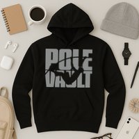 Pole Vault Design for Pole Vaulter Graphic Pole Vault Hoodie