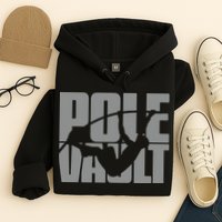 Pole Vault Design for Pole Vaulter Graphic Pole Vault Hoodie