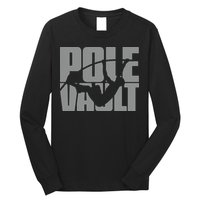 Pole Vault Design for Pole Vaulter Graphic Pole Vault Long Sleeve Shirt