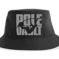 Pole Vault Design for Pole Vaulter Graphic Pole Vault Sustainable Bucket Hat