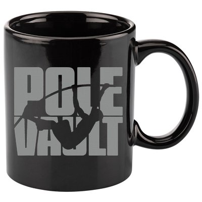Pole Vault Design for Pole Vaulter Graphic Pole Vault 11oz C Handle Ceramic Mug