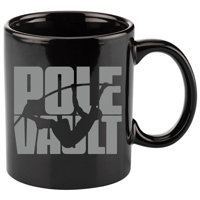 Pole Vault Design for Pole Vaulter Graphic Pole Vault 11oz C Handle Ceramic Mug