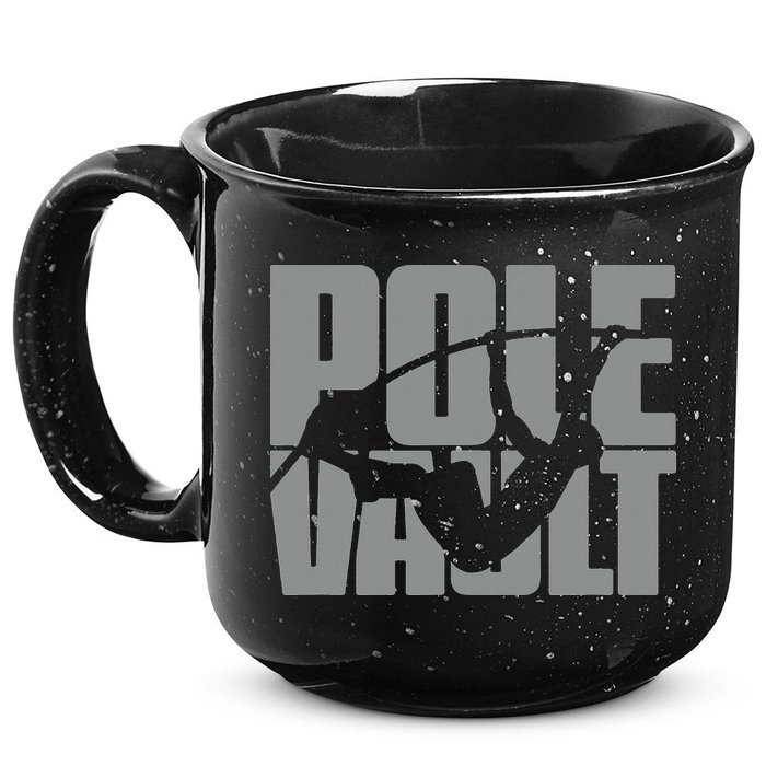 Pole Vault Design for Pole Vaulter Graphic Pole Vault 15oz Campfire Ceramic Mug