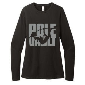 Pole Vault Design for Pole Vaulter Graphic Pole Vault Womens CVC Long Sleeve Shirt