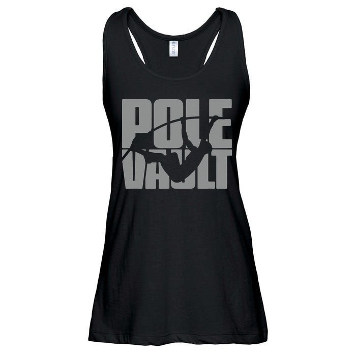 Pole Vault Design for Pole Vaulter Graphic Pole Vault Ladies Essential Flowy Tank
