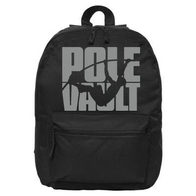 Pole Vault Design for Pole Vaulter Graphic Pole Vault 16 in Basic Backpack