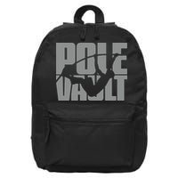 Pole Vault Design for Pole Vaulter Graphic Pole Vault 16 in Basic Backpack