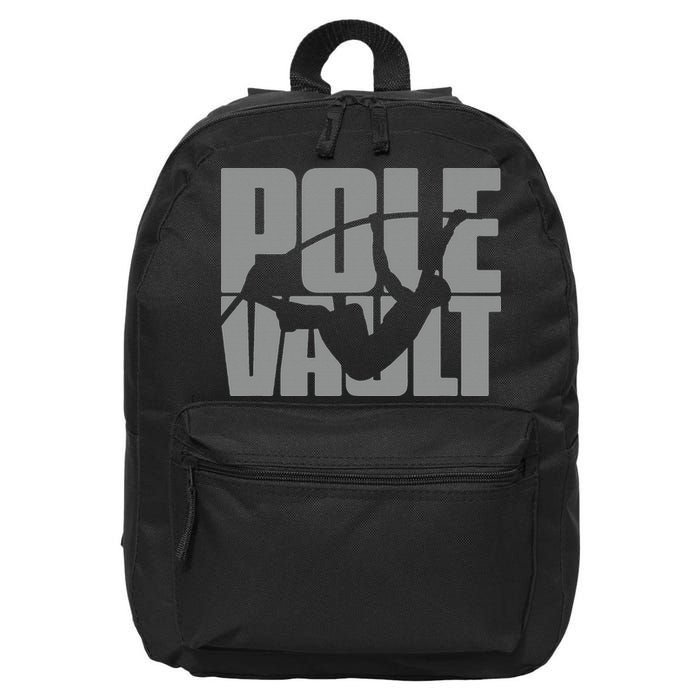 Pole Vault Design for Pole Vaulter Graphic Pole Vault 16 in Basic Backpack