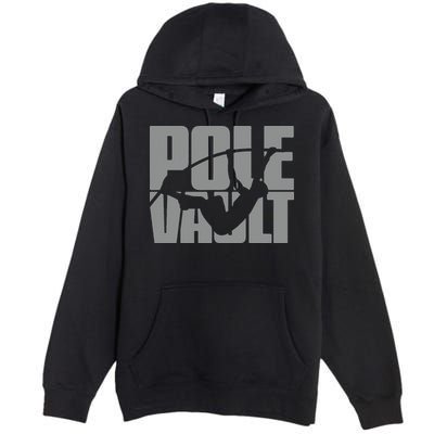 Pole Vault Design for Pole Vaulter Graphic Pole Vault Premium Pullover Hoodie