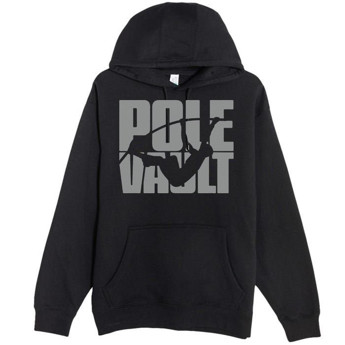 Pole Vault Design for Pole Vaulter Graphic Pole Vault Premium Pullover Hoodie