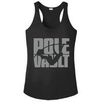 Pole Vault Design for Pole Vaulter Graphic Pole Vault Ladies PosiCharge Competitor Racerback Tank