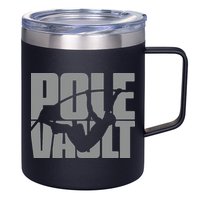 Pole Vault Design for Pole Vaulter Graphic Pole Vault 12oz Stainless Steel Coffee Mug