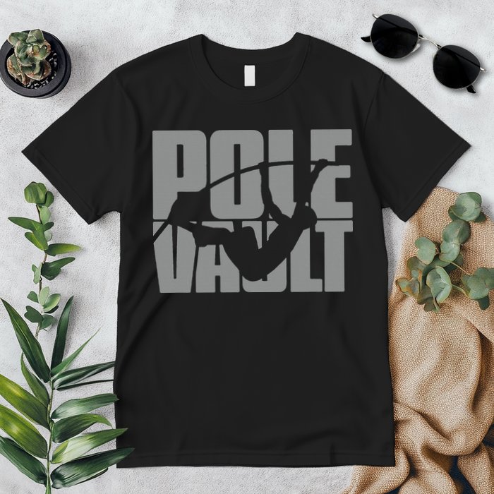 Pole Vault Design for Pole Vaulter Graphic Pole Vault Premium T-Shirt