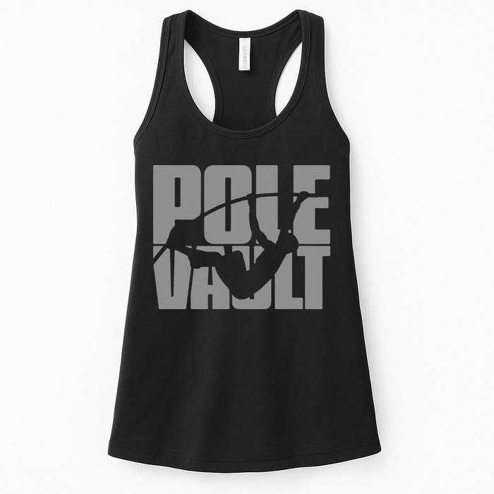 Pole Vault Design for Pole Vaulter Graphic Pole Vault Womens Tank Top