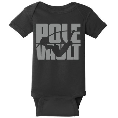 Pole Vault Design for Pole Vaulter Graphic Pole Vault Baby Bodysuit