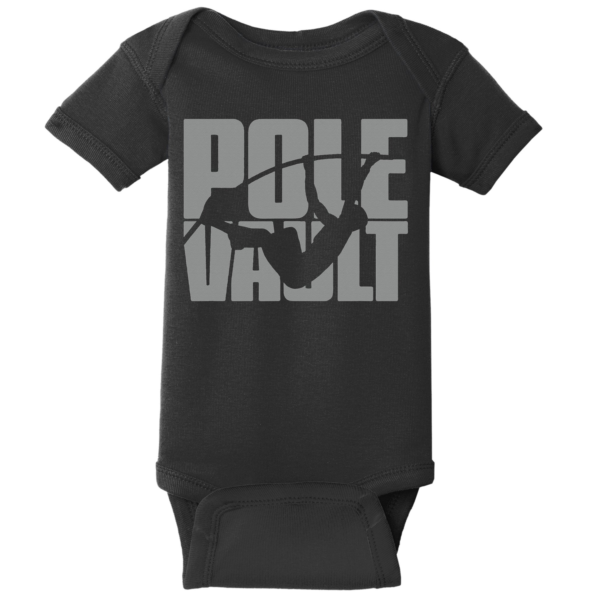 Pole Vault Design for Pole Vaulter Graphic Pole Vault Baby Bodysuit